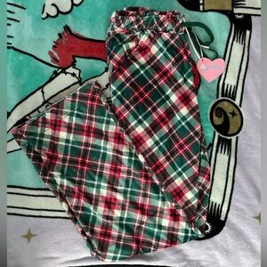 Plaid Christmas sweatpants Sugar thrillz